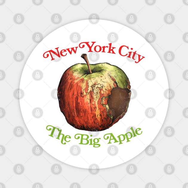 New York City  - The Big Apple Magnet by DankFutura